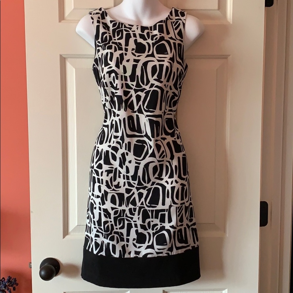 AB Studio | Black and White Formal Dress